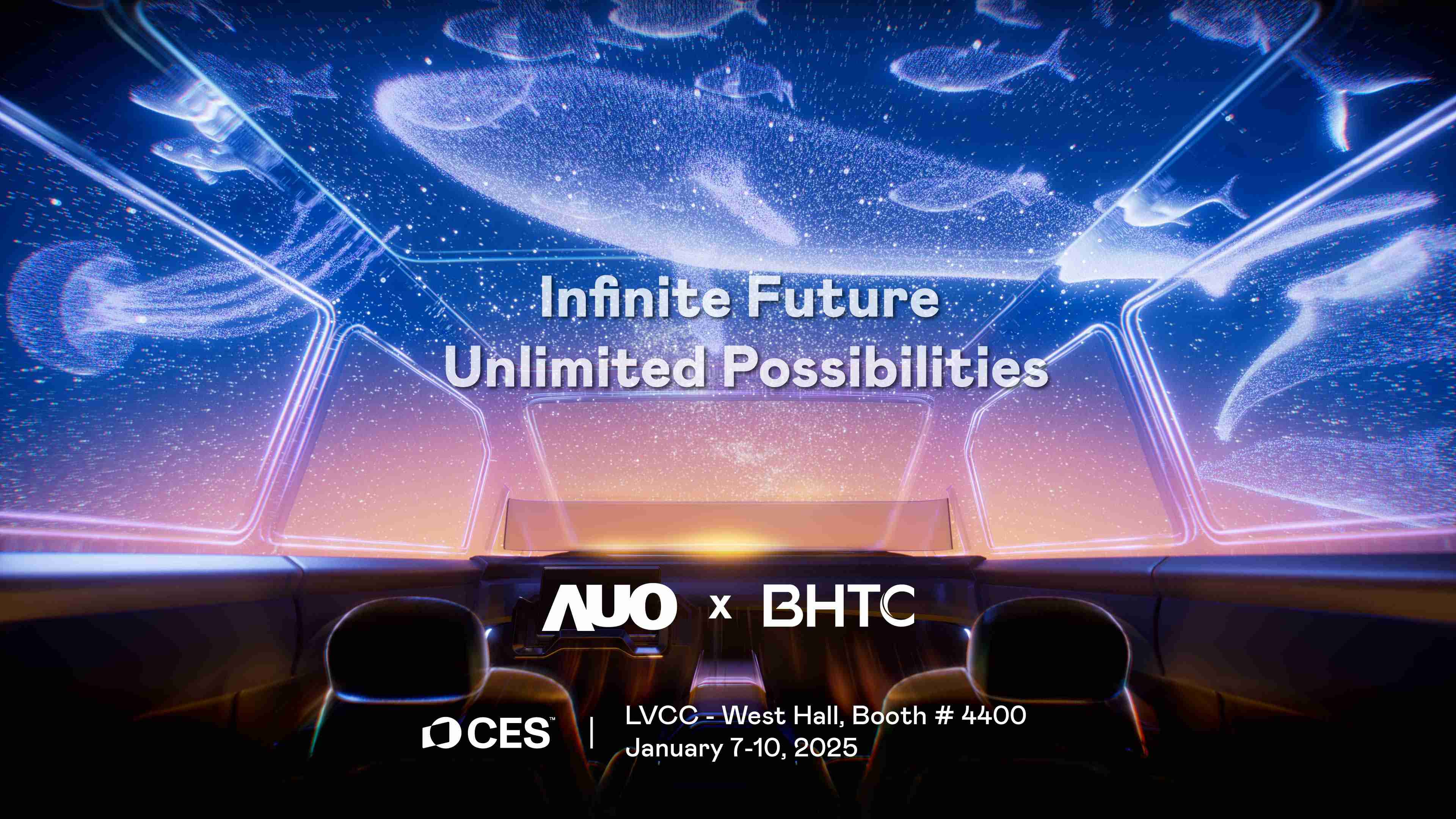 28国际以Infinite Future, Unlimited Possibilies为主题，，联合BHTC于CES 2025扩大规模展出